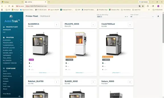 industrial 3d printing solutions - 3D Systems Unveils SLA 825 Dual Printer and AddiTrak Software